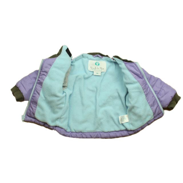 Final Sale Pre-Owned Car Seat Coat Purple Toast Purple Toast