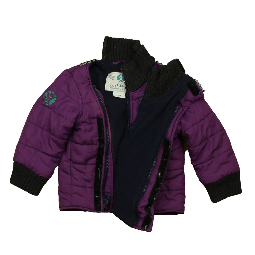 Final Sale Pre-Owned Car Seat Coat Purple Toastier Purple Toastier