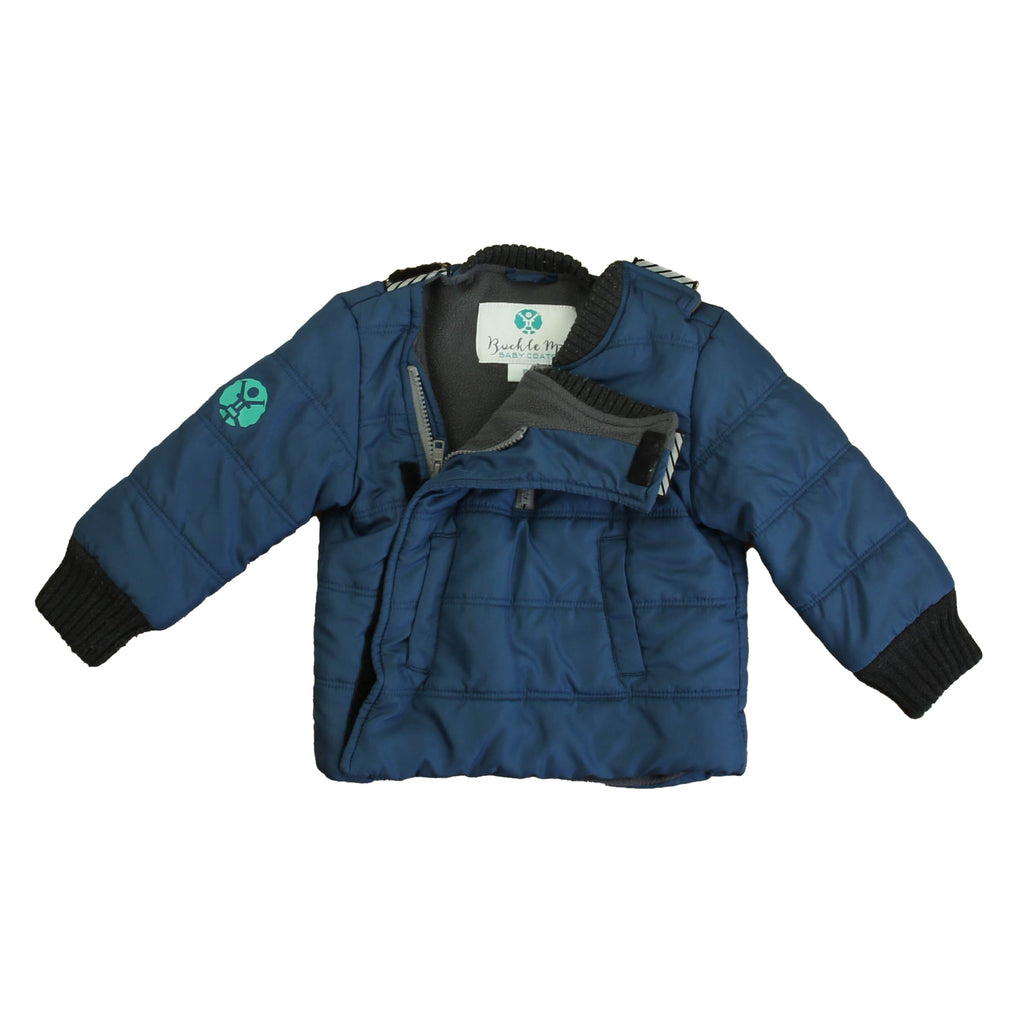 Final Sale Pre-Owned Car Seat Coat Toasty Ocean Toasty Ocean